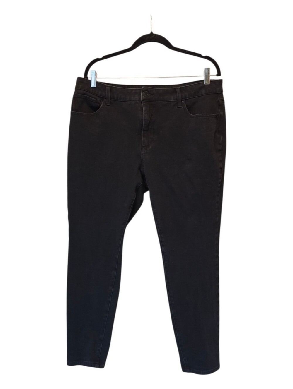 🇺🇸Black Women's Skinny Jeans - Classic High-Rise Size 18